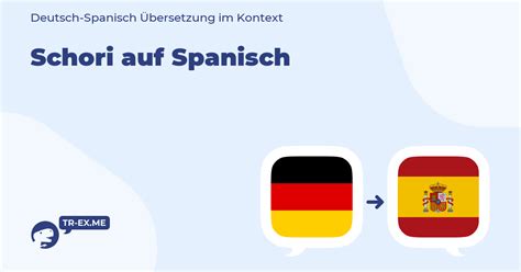 spanische übersetzung auf deutsch